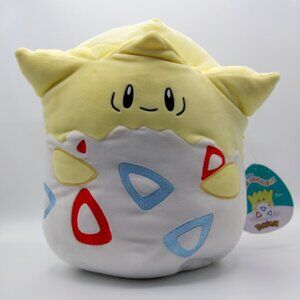 10" Togepi Pokemon Squishmallows Plush Toy Jazzwares / KellyToy BNWT